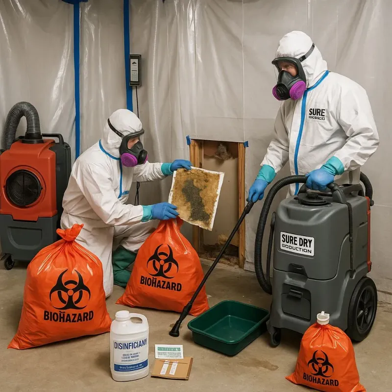 Contaminated Water Handling Protocols process in Brownfield, TX