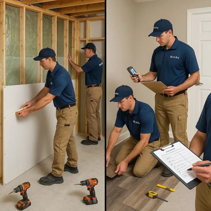 Repairs and Reconstruction process in Brownfield, TX