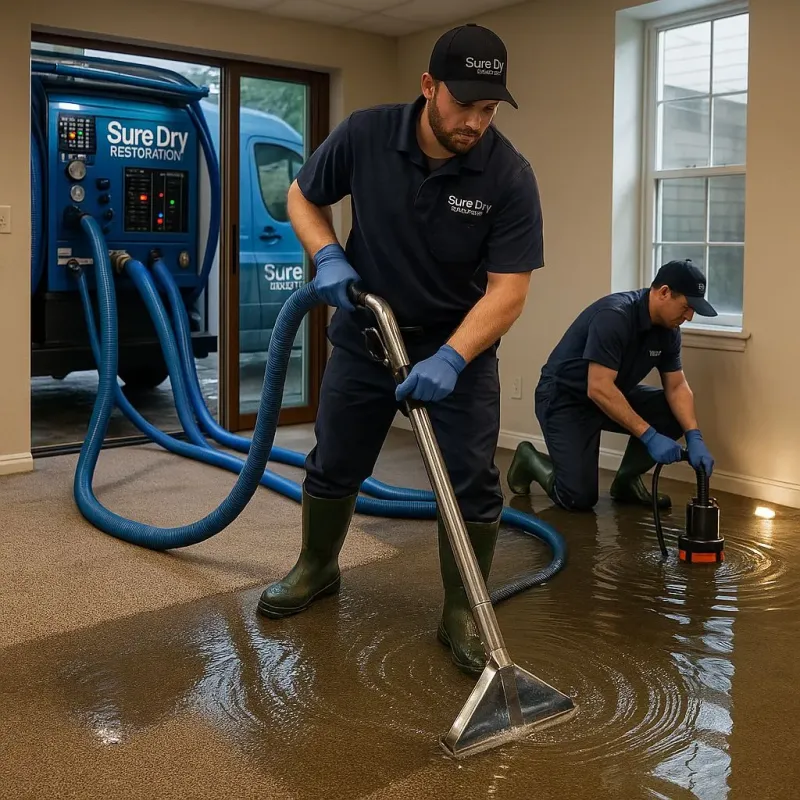 Water Extraction and Removal process in Brownfield, TX